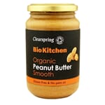 Clearspring økologisk peanøttsmør smooth med salt 350 g