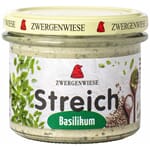 Zwergenwiese Streich smørepålegg med basilikum 180 g