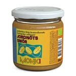 Monki smooth peanøttsmør med havsalt 330 g