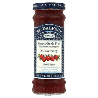St dalfour strawberry syltetøy 284 gr