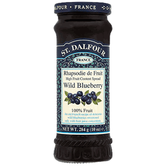 St dalfour wild blueberry syltetøy 284 gr