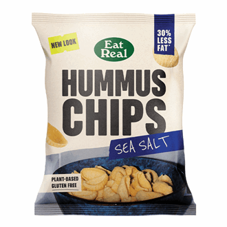 Eat Real hummuschips med salt 135 g