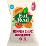 Eat Real hummuschips tomat & basilikum 135 g