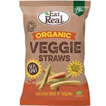 Eat real veggie straws økologisk 100 gr
