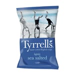 Tyrrells lighty sea salted chips 150 gr