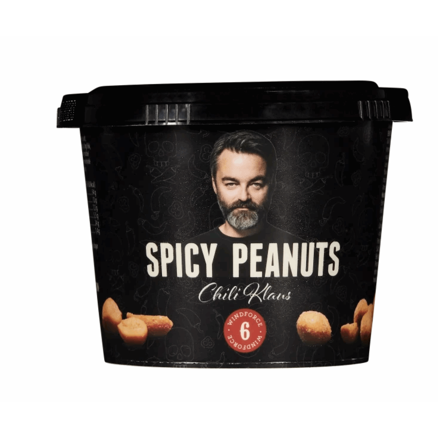 Chili Klaus chili peanøtter vindstyrke 6 140 g Goodlife AS