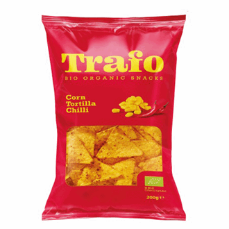 Trafo tortilla chips chili 200 g