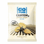 Go Pure canyon chips sea salt 125 g