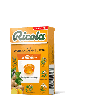 Ricola ginger orangemint 50 g
