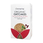 Clearspring organic oatcakes sun-dried tomato & herb 200 g