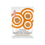 Clearspring brown rice crackers whole sesam & tamari 40g