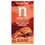 Nairn's chocolate chip oat biscuit breaks 160 g