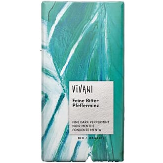 Vivani peppermynte mørk sjokolade 100 gr