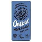 Ombar økologisk probiotisk mørk sjokolade med kokosnøtt 35 g