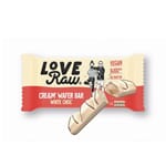 LoveRaw white cre&m filled wafer bar 44 g