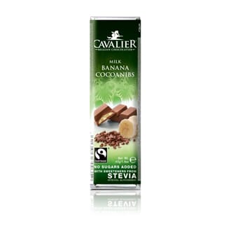 Cavalier 209 stevia milk chocolate banana cocoanibs 40 gr