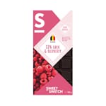 Sweet Switch 88% dark & raspberry 100 g