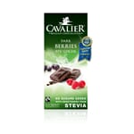Cavalier stevia dark berries 85% cocoa 85 gr