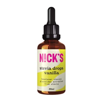 Nicks stevia dråper vanilje 50 ml