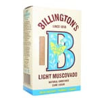 Billington light muscovado cane sugar 500 gr