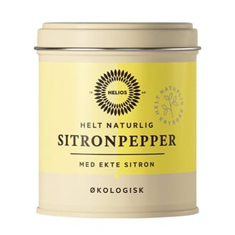 Helios økologisk sitronpepper 80 g
