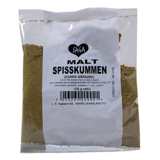 Saga malt spisskummen pose 60 g