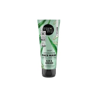 Organic Shop face mask aloe & avocado 75 ml