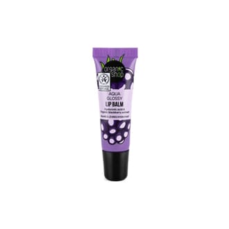 Organic Shop aqua glossy lip balm blackberry 10 ml