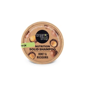 Organic Shop shampoo bar honey & macadamia 60 g