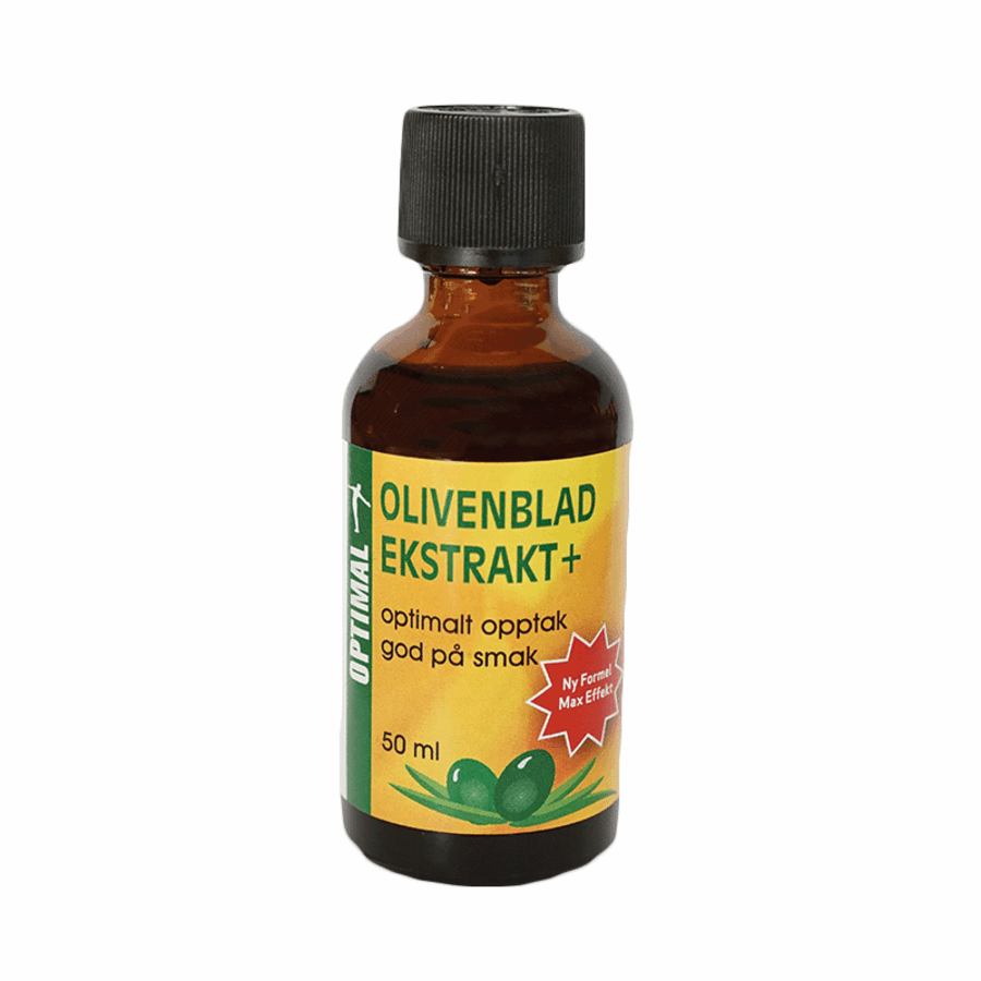 Optimal olivenblad estrakt + 50 ml - Goodlife Norge AS