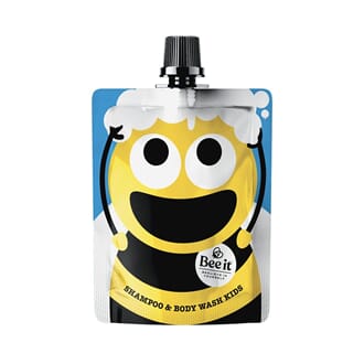 Bee it barn dusj og shampo blå 250 ml