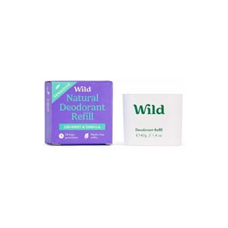 Wild deodorant coconut & vanilla refill sensitive 40 g