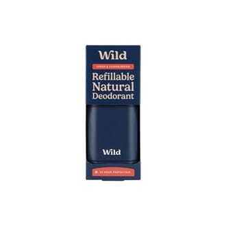 Wild deo starterpakke cedar & sandalwood etui + refill 40 g