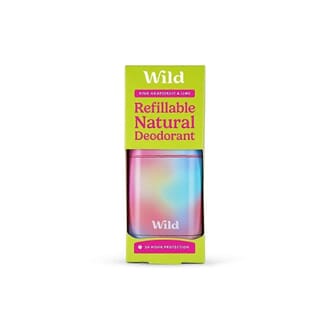 Wild deo starterpakke pink grapefruit & lime med etui + refi