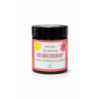 Gry Hammer kremdeodorant sitron & geranium 30 ml