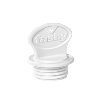 Fashy kork til varmeflaske hvit 29 mm