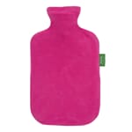 Fashy fleece varmeflaske rosa 2 L