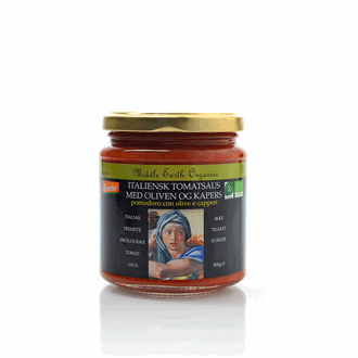 Middle Earth italiensk tomatsaus m/oliven og kape