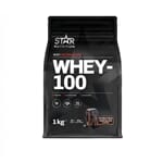 Star Nutrition whey-100 double rich chocolate 1kg