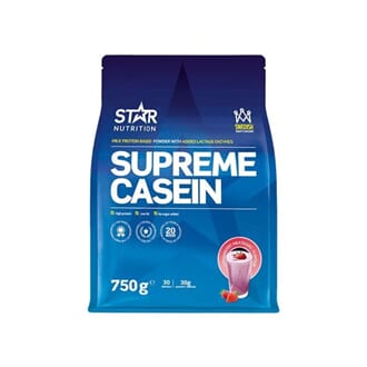 Star Nutrition supreme casein strawberry milkshake 750 g
