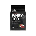 Star Nutrition whey-100 jordbær 1 kg