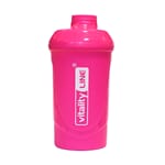 Vitality Line rosa risteflaske 600 ml