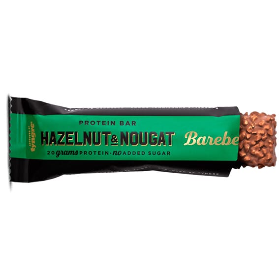 Barebells hazlenut and nougat proteinbar 55 g Goodlife AS